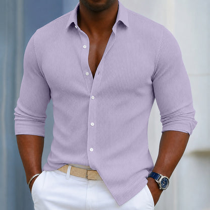 Men's Corduroy Button Up Shirt