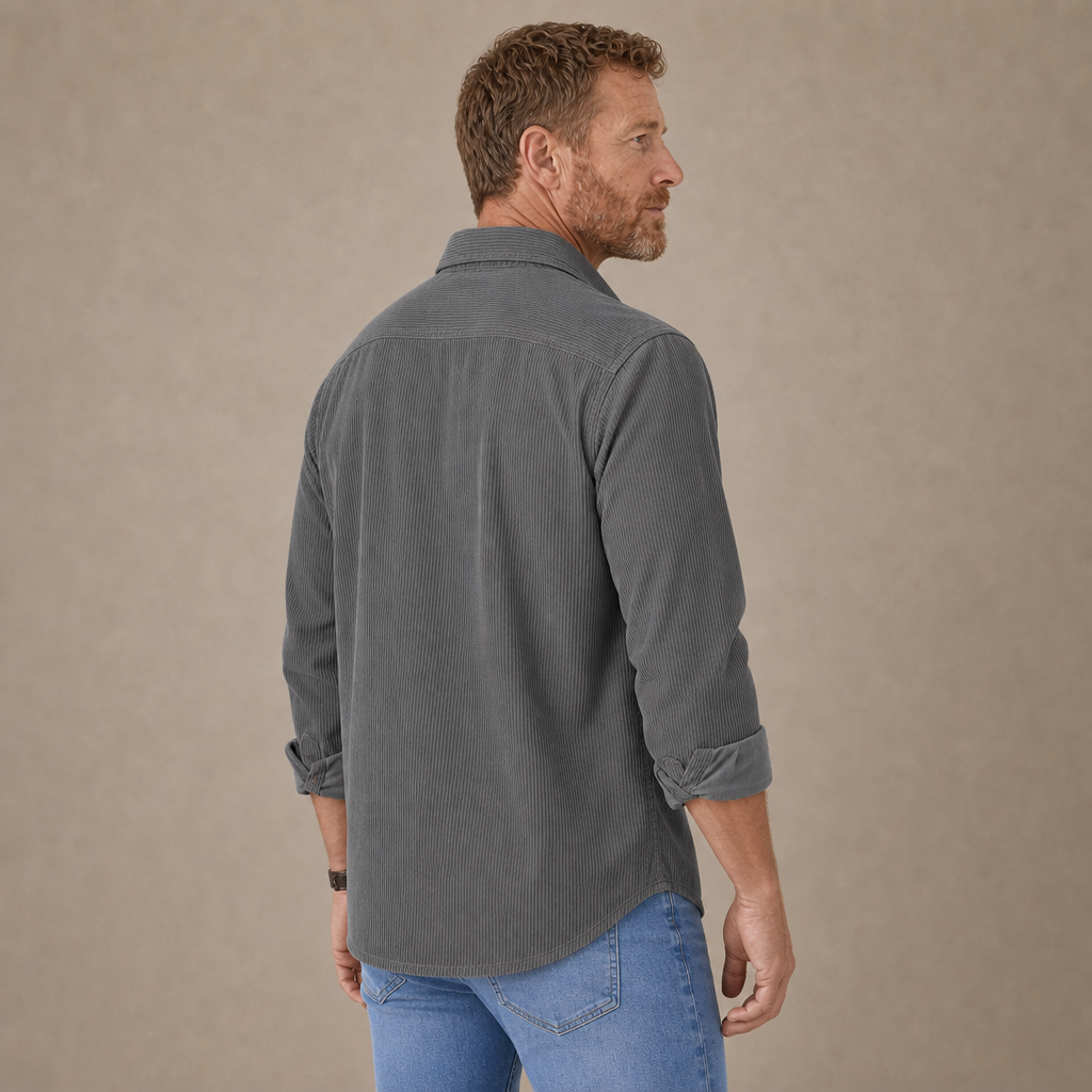 Corduroy Multi Pocket Work Shirt