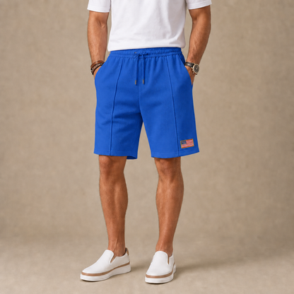 Breathable Pocketed Waffle Shorts