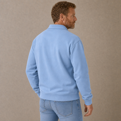 Classic Cotton Button Up Polo Shirt