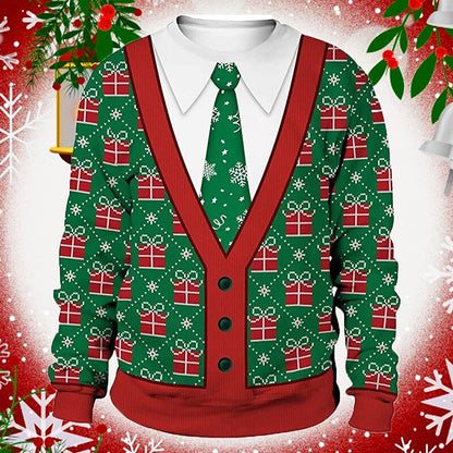 Ugly Christmas Festive Graphic Sweatshirt