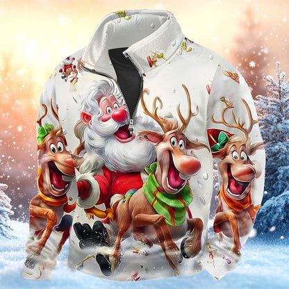 Christmas Santa Claus Streetwear Sweatshirt