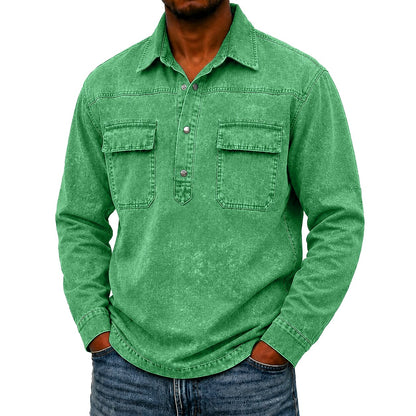 Broken-In Comfort Cotton Polo Shirt