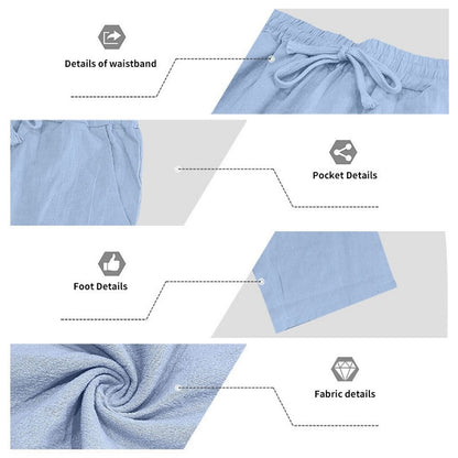 Men's 2-Piece Linen Shirt & Pants Set