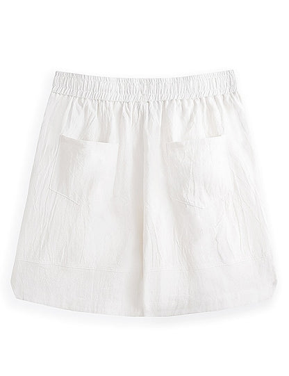 Men's Summer Linen Shorts-Multi-Pocket, Casual & Comfortable