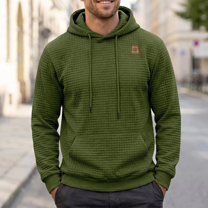 Comfort Waffle Drawstring Hoodie