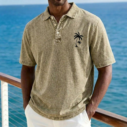 Soft Washed Cotton Polo Shirt