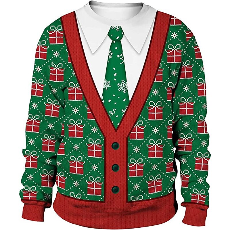 Ugly Christmas Festive Graphic Sweatshirt