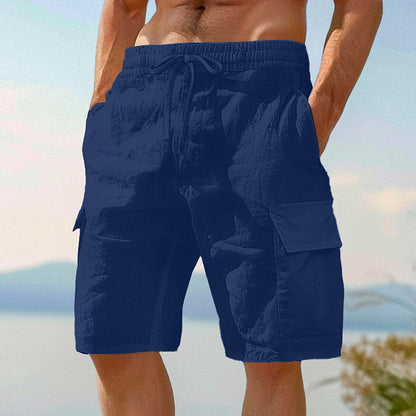 Men's Daily Wear Linen Shorts-Comfortable and Lightweight