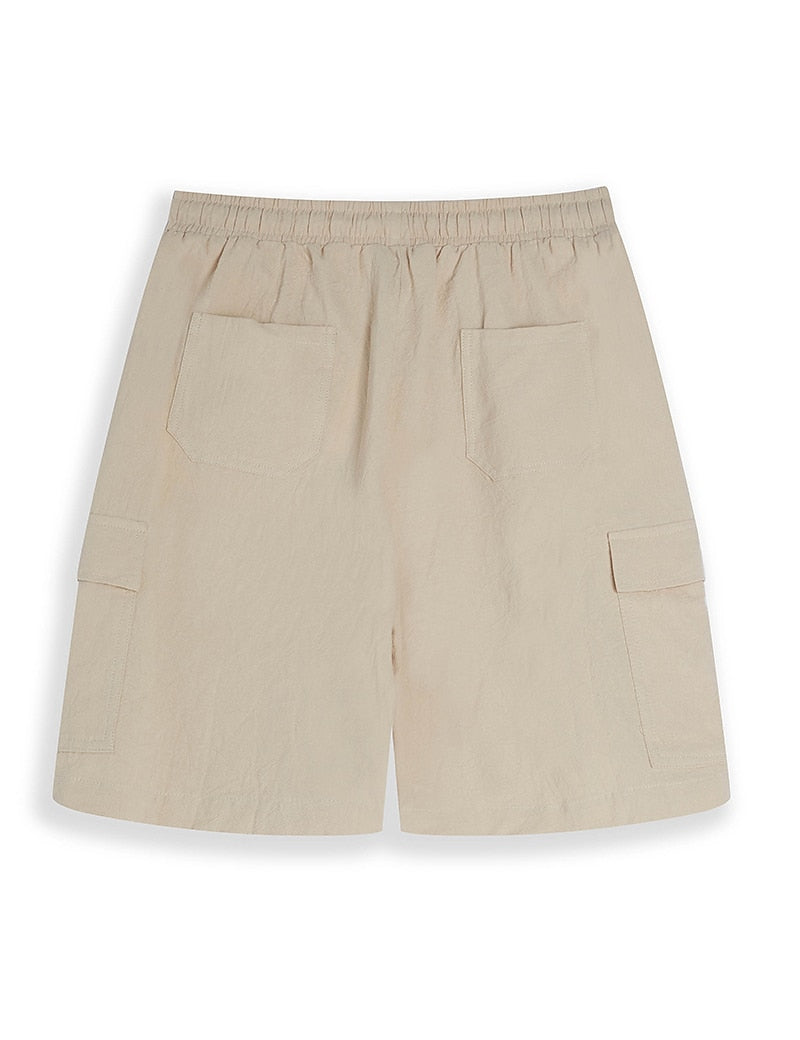 Men's Summer Linen Shorts-Multi-Pocket, Casual & Comfortable