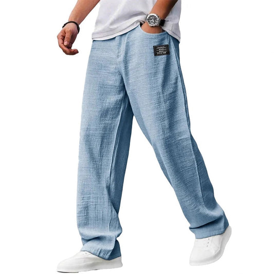 Baggy Cotton Linen Pants - Soft, Breathable, Summer Casual