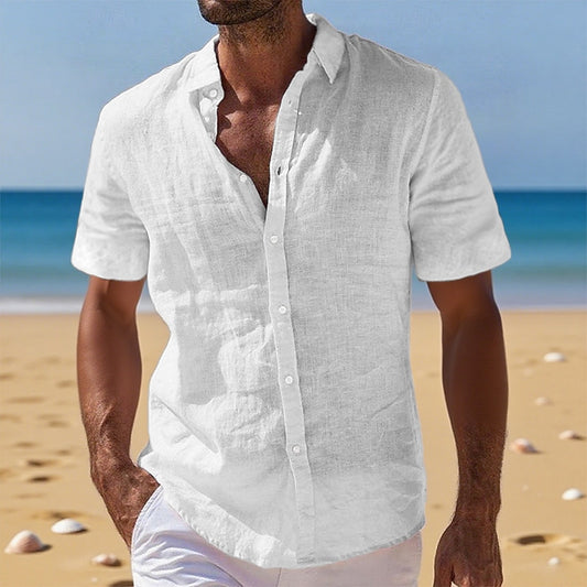 Casual Cotton Linen Shirt