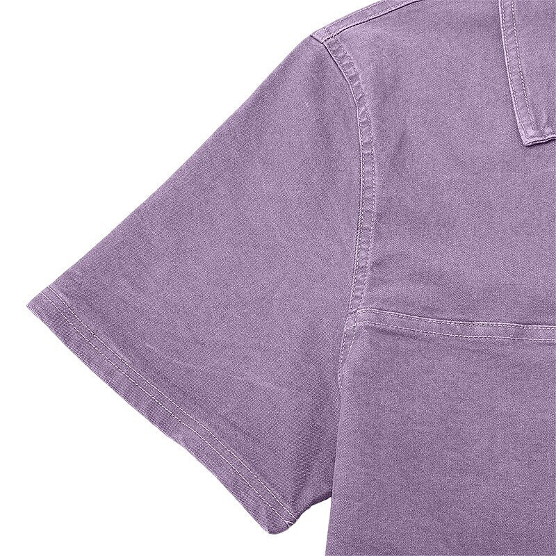 Classic Washed Cotton Polo Shirt