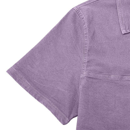 Classic Washed Cotton Polo Shirt