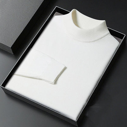 Classic Mock Neck Knit Sweater - Timeless Style & Everyday Comfort