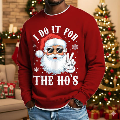 Christmas Santa Festive Vintage Cool Sweatshirt
