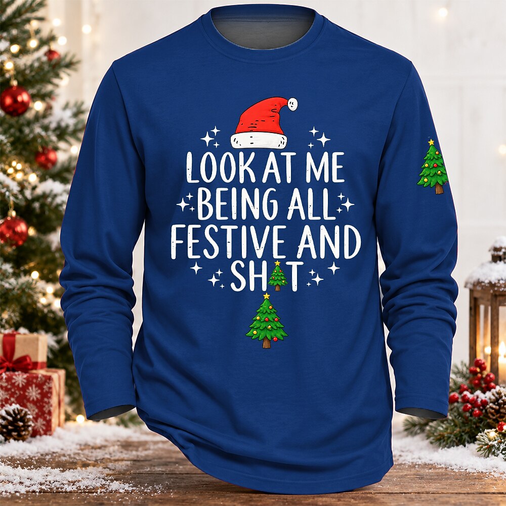 Men's Christmas Graphic Stylish Shirt