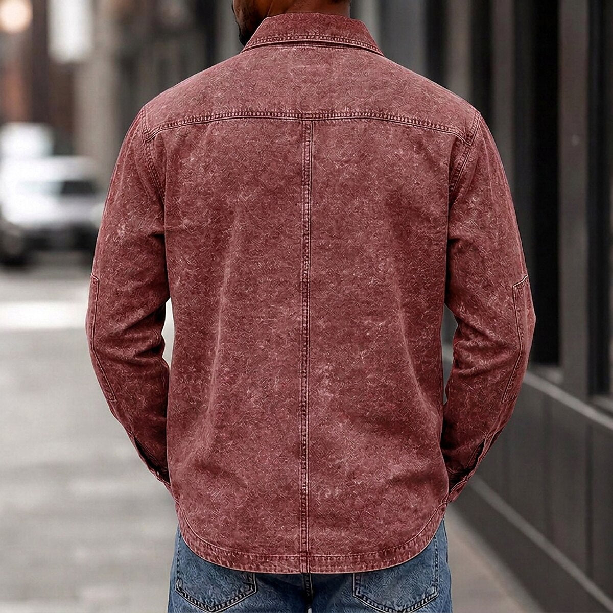 Broken-In Comfort Washed Cotton Polo Shirt