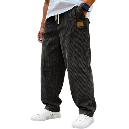 Men's Straight Leg Corduroy Pants