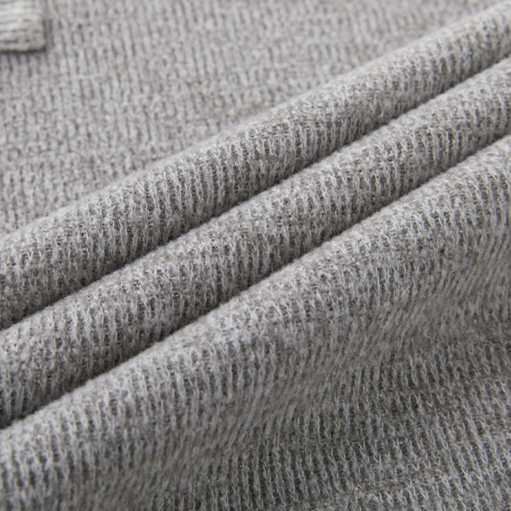Ribbed Knit Crewneck Sweater Pullover