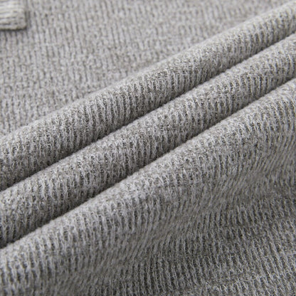 Ribbed Knit Crewneck Sweater Pullover