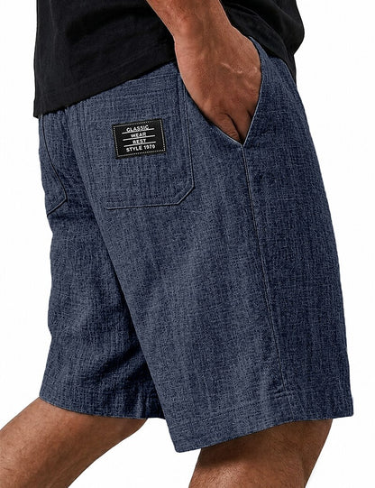 Comfort Linen Shorts With Pockets
