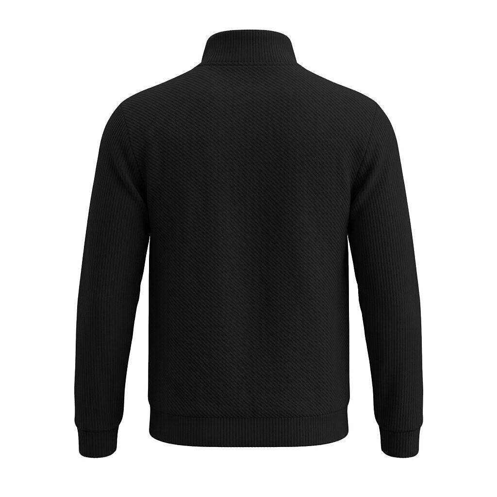 Jacquard Comfort Quarter Zip Sweatshirt