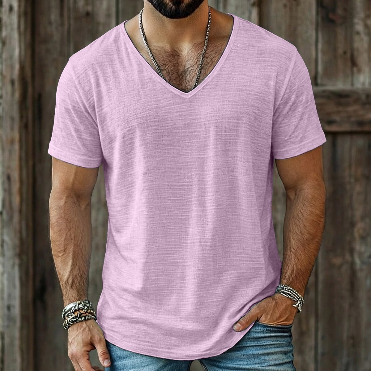 Vacation Linen Style T-Shirt