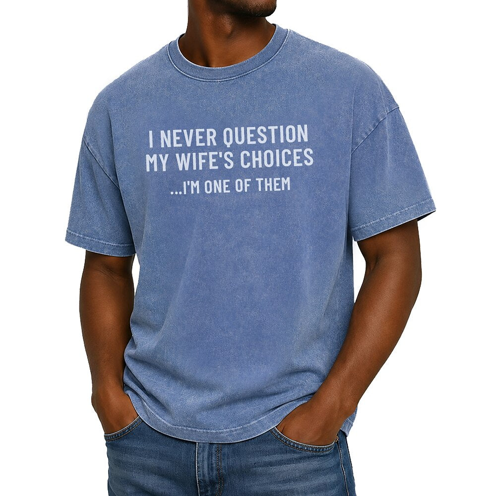 Broken-In 100% Cotton Humorous Graphic Tee
