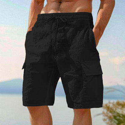 Men's Daily Wear Linen Shorts-Comfortable and Lightweight