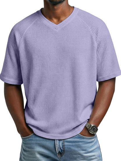 Men's Basic Waffle T-Shirt