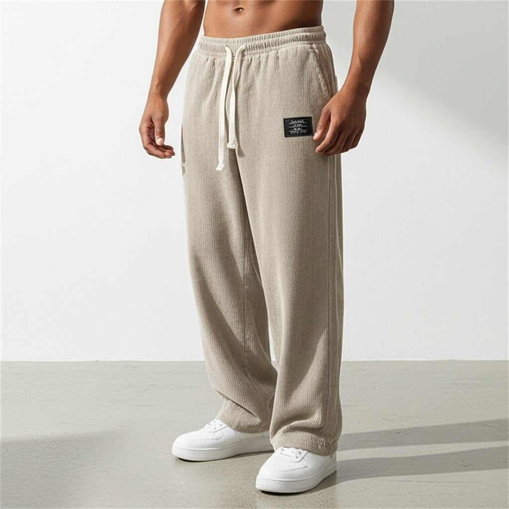 Men's Casual Corduroy Sweatpants