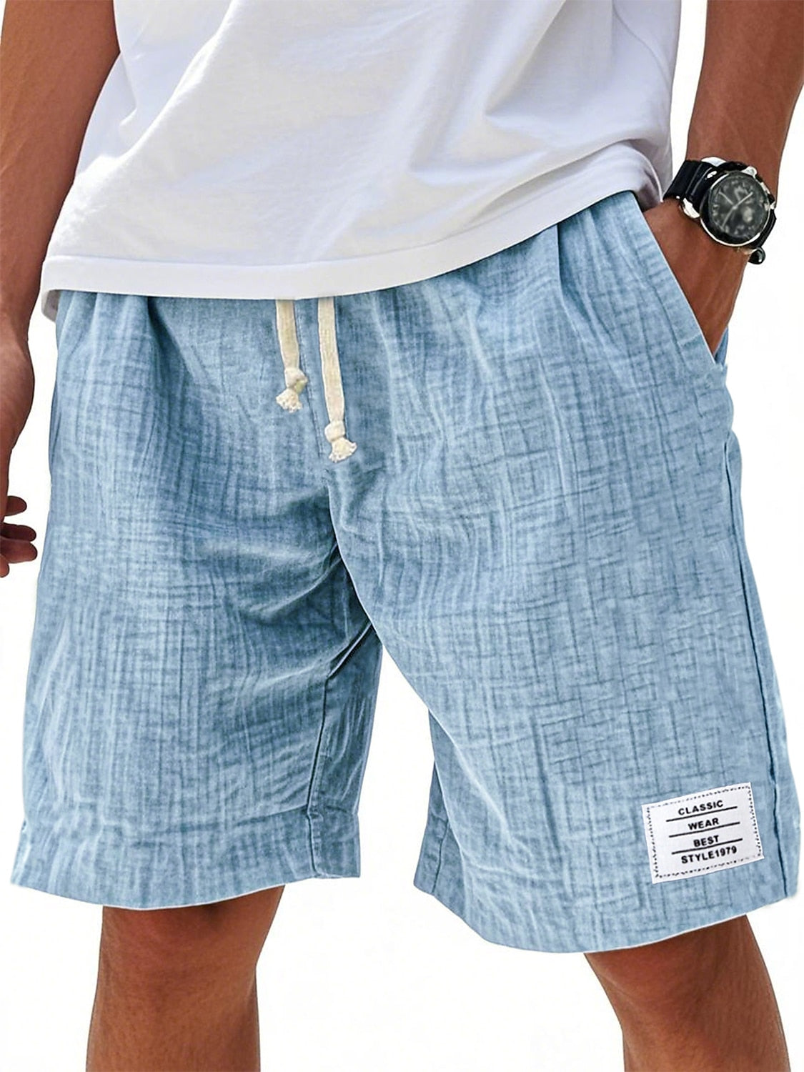 Breathable Cotton Linen Shorts