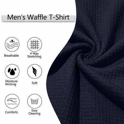Men's Basic Waffle T-Shirt