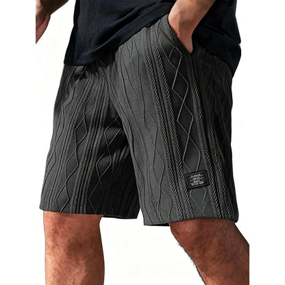 Men's Textured Jacquard Shorts