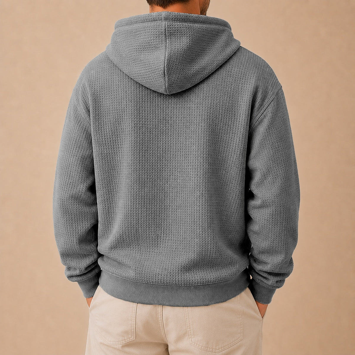 Comfort Waffle Pullover Hoodie