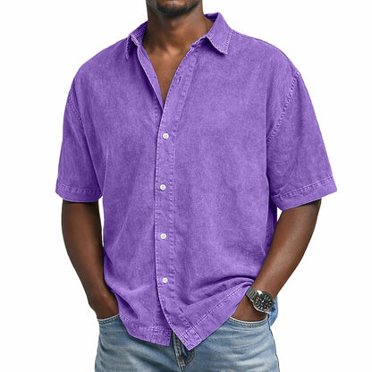 100% Cotton Acid Wash Shirt