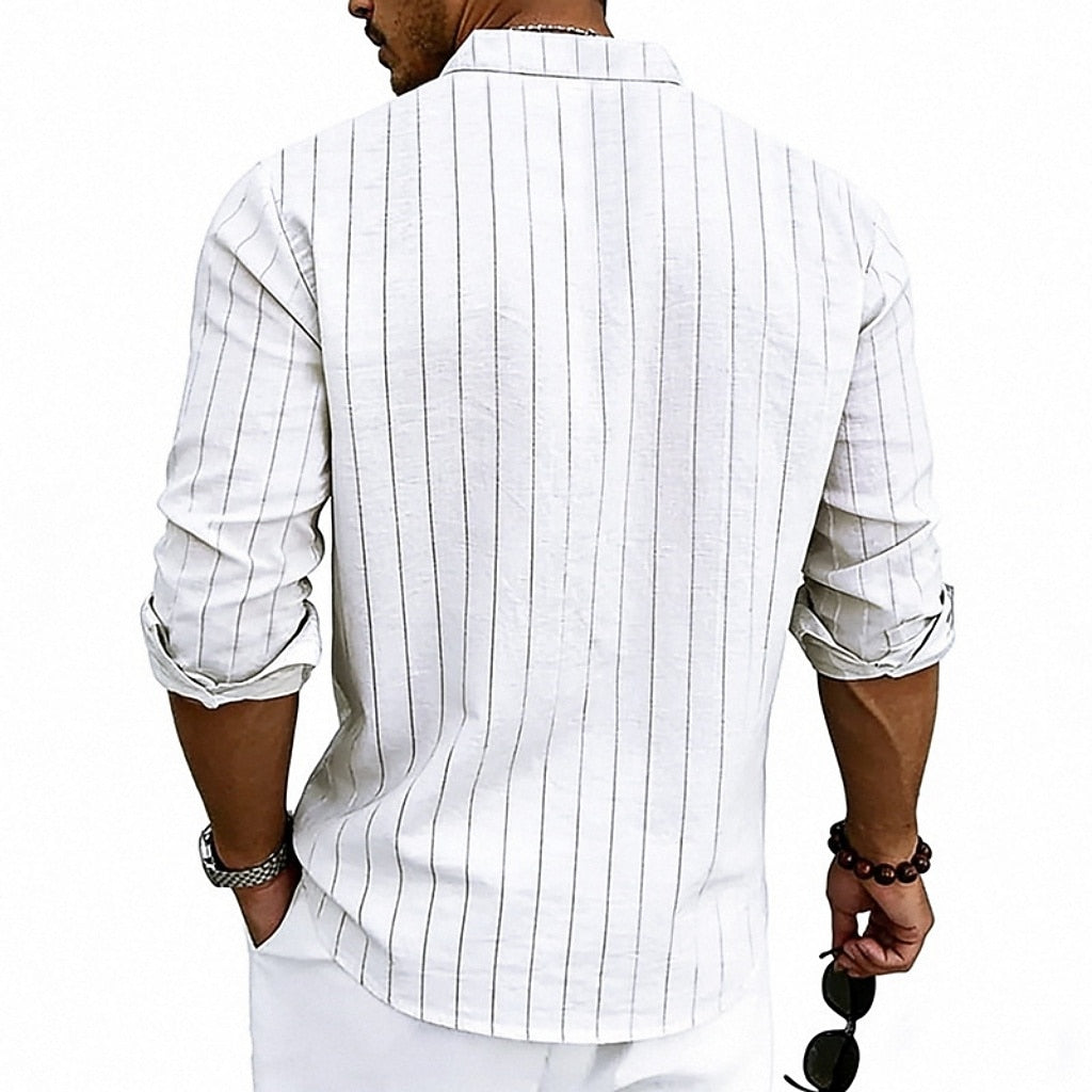 Men's Everyday Cotton Linen Shirt