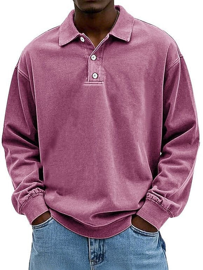 Broken-In 100% Cotton Polo Shirt