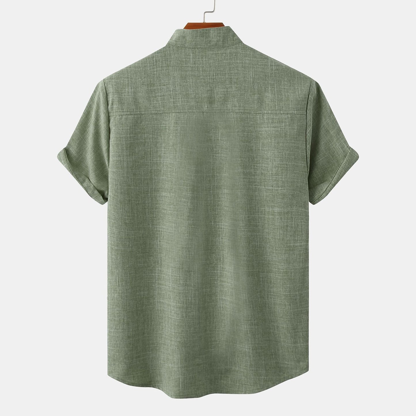 2 PCS Classic Linen Button-Up Shirts