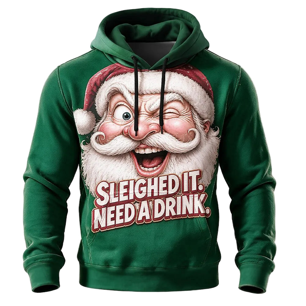 Men's Christmas Graphic Graphic Hoodie