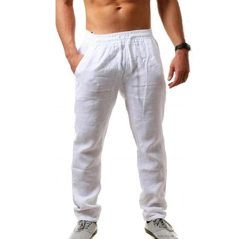 Cotton Linen Pants - Baggy, Soft, Breathable Summer Pants
