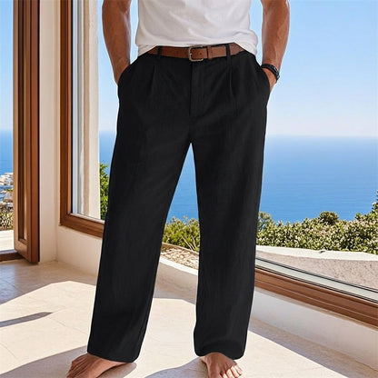 Baggy Linen Pants - Comfortable, Classic Style for Summer