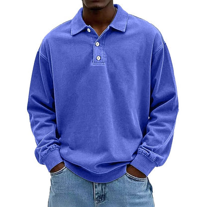 Classic Washed Cotton Polo Shirt