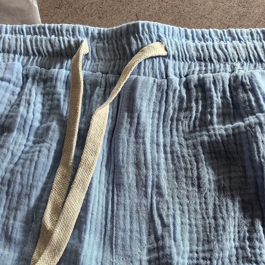 Cotton Linen Shorts-Comfortable Daily Summer Essentials