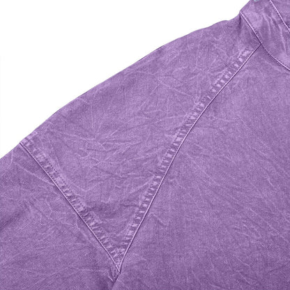 Soft Washed Long Sleeve Henley Shirt