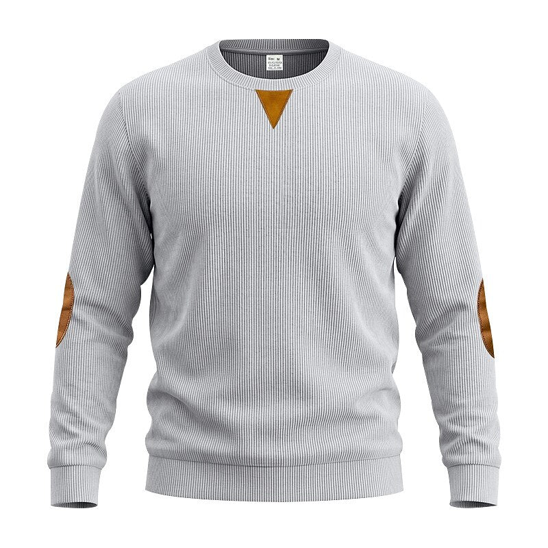 Soft Textured Corduroy Sweatshirt