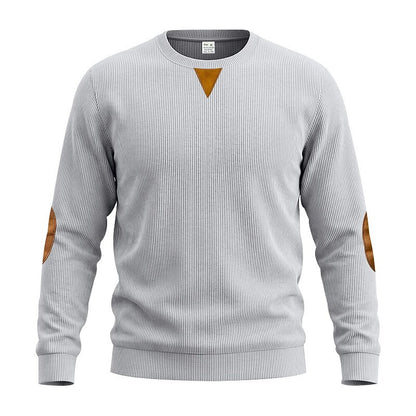 Soft Textured Corduroy Sweatshirt