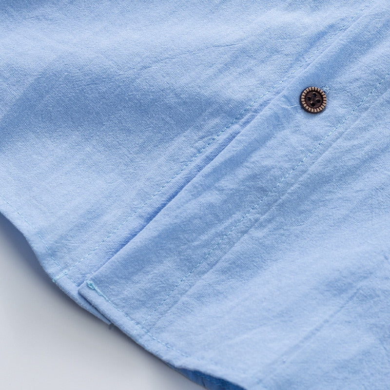 Hooded Sleeveless Cotton Linen Shirt - Light & Comfortable