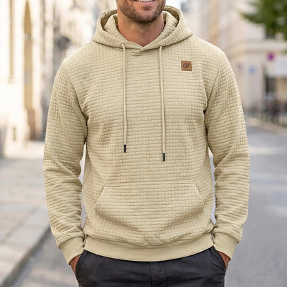 Comfort Waffle Drawstring Hoodie